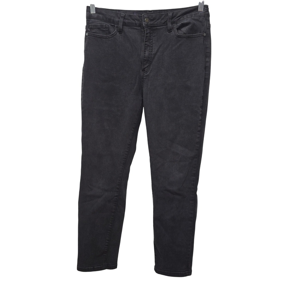 Judy Blue Boyfriend Fit Black Denim Jeans Womens Size 13/31